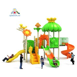 Hot sale Garden yard play set park plastic game equipment children playground slide outdoor double tube slide kids toys