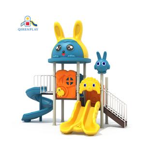 High quality kids plastic slide adventure outdoor playground large amusement park playground for children