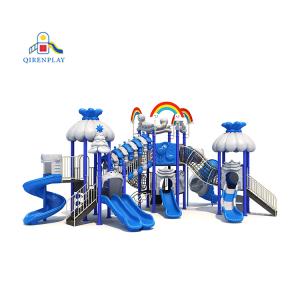 Hot sale Kids Plastic Slide Playground Outdoor Commercial Children Amusement Park  For Outdoor commercial playground