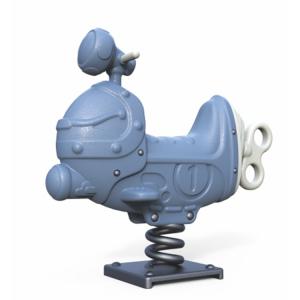 Best selling colorful baby doll spring riders hanging rocking horse for kid zone play Children Playground Spring Riders