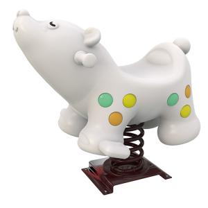 High quality outdoor playground equipment rocking horse toys children outdoor playground Plastic Horse For Sale