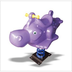 Best selling popular amusement parks kids plastic rider spring rocking horse children play toys kid spring rider