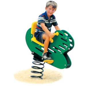 playground equipment spring rider PE board horse  cartoon toys park rocking horse Spring Kiddy Rider