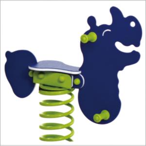 popular children playground amusement park play toys kids plastic rider spring rocking horse