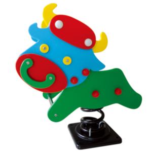 Cheap Amusement park items spring rider for playground Kids Rocking Horse  spring rider for kids