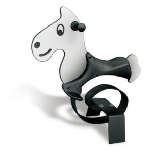 children playground amusement park play toys kids plastic rider spring rocking horse