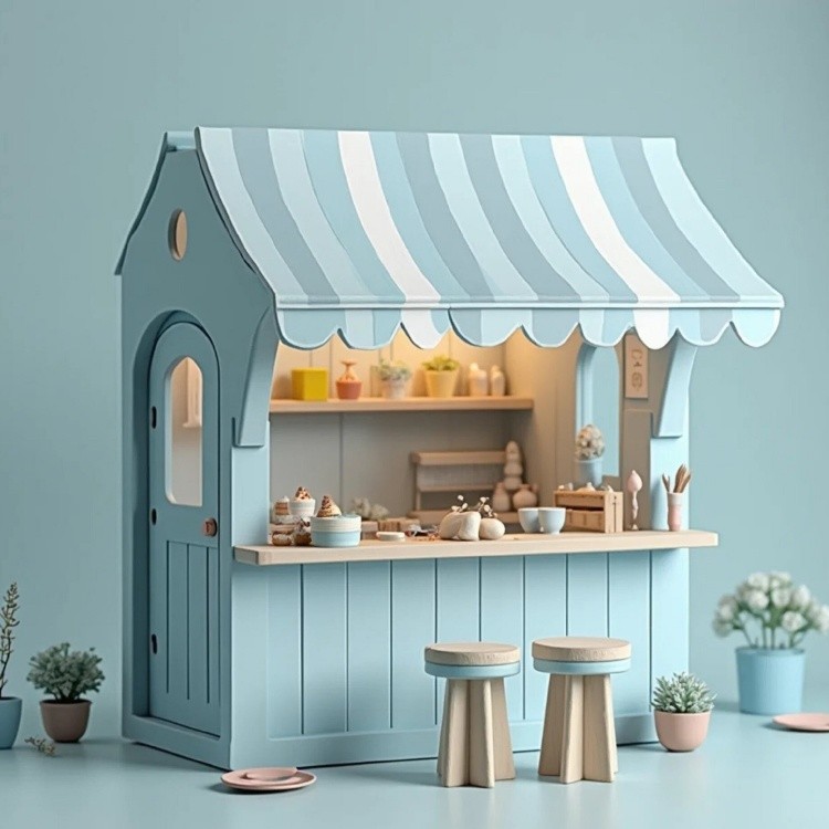 Wholesale Pretend City Town Role Play House Indoor Playground Equipment Kids Soft Play Indoor Playground for Children