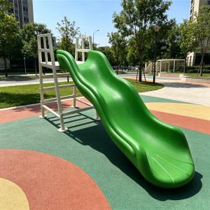 Durable Green Plastic Slide Soft Play Outdoor Indoor Bouncy Playhouse Toddler Kids Ball Pit Playground Birthday Party Rentals