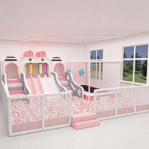 Commercial Indoor Soft Playhouse with PVC Ball Pool Toddler Slides Early Education Centers Malls Restaurants Play Areas for Kids