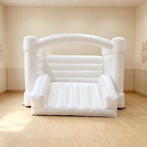 Commercial Home PVC Inflatable Bounce Castle Slide Toddler White Eco-Friendly PVC Use Bounce House Jumper