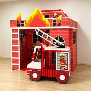 Indoor Kids Role Play House Pretend Store Daycare Playhouse Educational Toy Play Center Playground Set