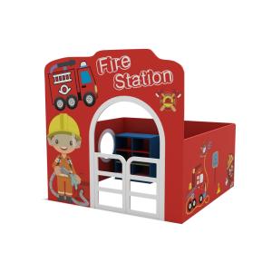 Large Capacity MDF Dollhouse Playhouse-Eco-Friendly Preschool Kindergarten Indoor Storage Role Play Learning Furniture for Kids