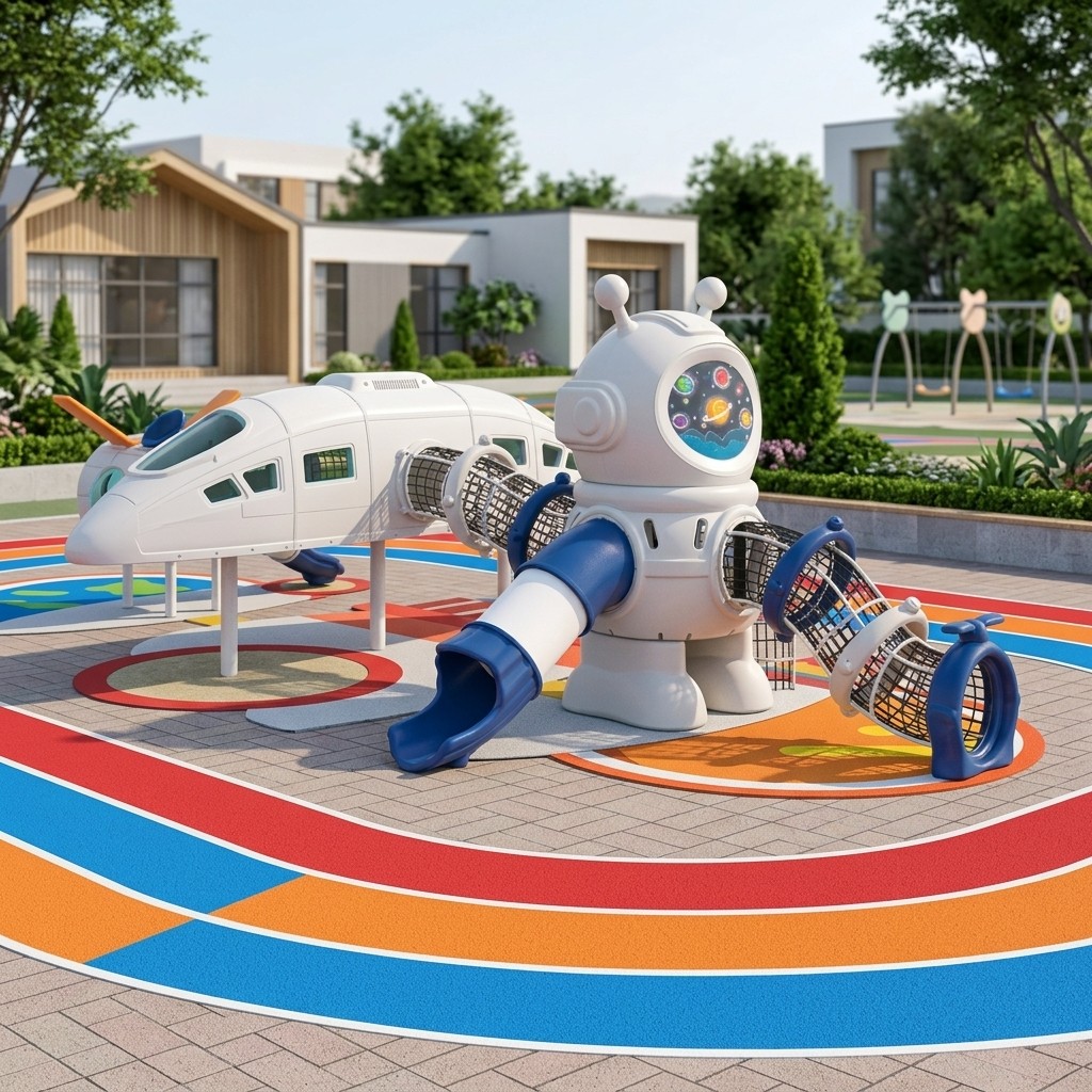 Wholesale Harmony Space Station Series Indoor Soft Playhouse Kids Slide Climbing Set Kindergarten Preschool Playground