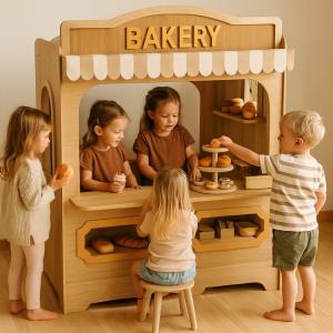 Wholesale Indoor Children Shop Themed Role Play House Providing Safe and Fun Soft Play Activities for Toddlers