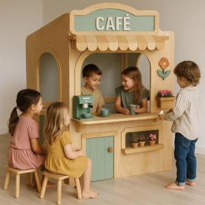Wholesale Pretend City Town Role Play House Indoor Playground Equipment Kids Soft Play for Indoor Playground