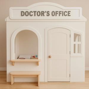 Wholesale Kindergarten Children's Indoor Playground Dollhouse City Parent-Child Scenario Simulation House Career Experience