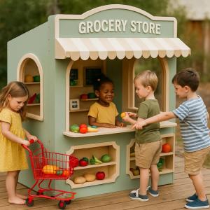 Wholesale Children'S City Game Room Children'S Role-Playing Game Area Children's Indoor Playground Equipment