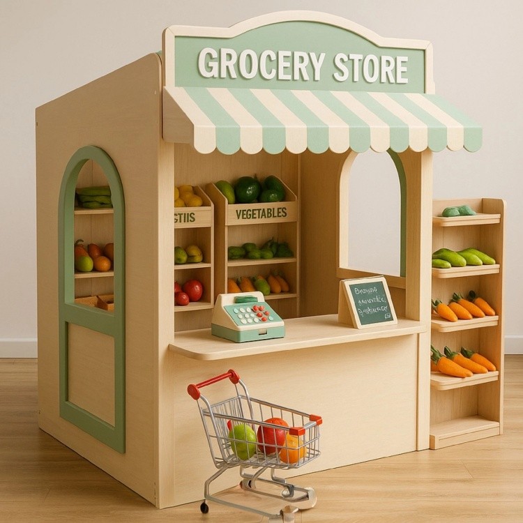 Wholesale Children'S City Game Room Children'S Role-Playing Game Area Children's Indoor Playground Equipment
