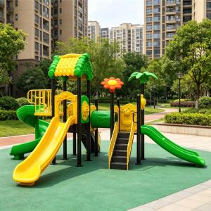 New Design Big Outdoor Play Equipment Children Slide Amusement Park Equipment Children Playground for Outdoor