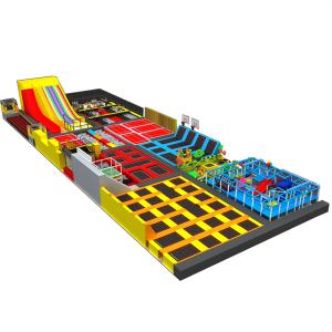 Kids Soft Play Indoor Playground Equipment with Foam Pit OEM Trampoline