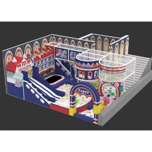 Hot Sell Customized Size Children Indoor Trampoline Playground Equipment Kids Climb Wall 