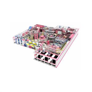 Commercial Gym Bungee Jumping Trampoline Indoor Park Equipment 