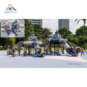 High Quality Kids Slide Amusement Park Outdoor Playground Equipment Kids Plastic Slide