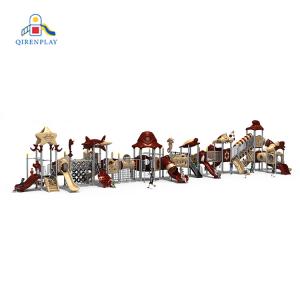 Kindergarten Adventure Park Parent-child Slide Big Bounce Castle Water Slide Set