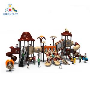 Kindergarten Adventure Park Parent child Slide Bounce Castle Water Slide Set