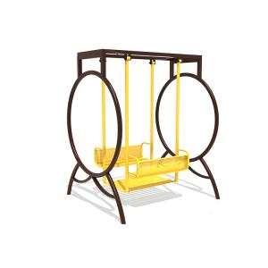 China Colorful new design backyard play plastic kids indoor and outdoor baby swing