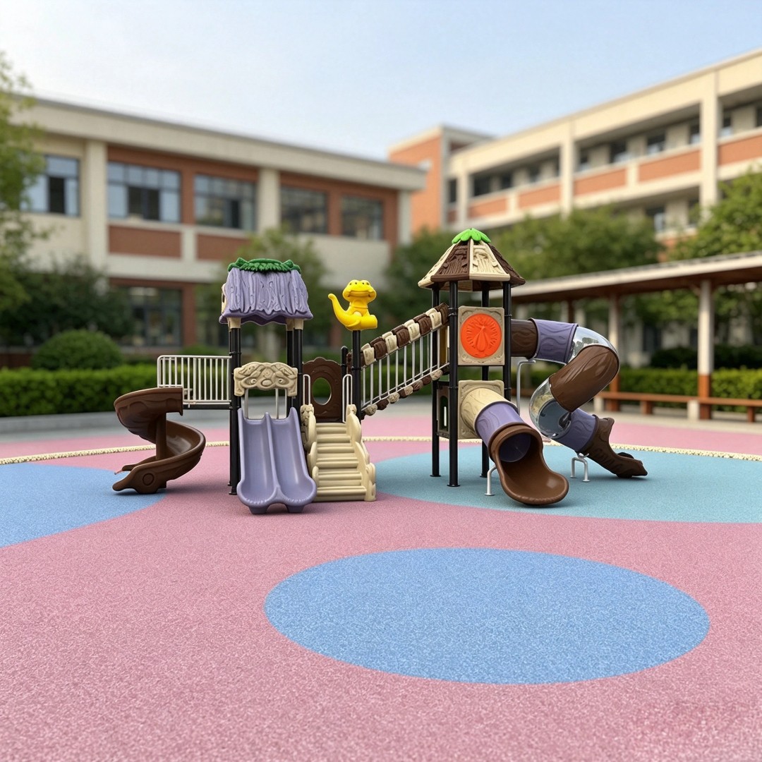 Outdoor Playground Slide Set Kids Large Garden School Park Adventure Play Equipment Safe Plastic Toy Children