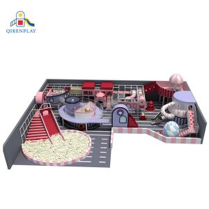 Hot sale Funny playground soft plastic kids children indoor playground slide naughty castle naughty fort