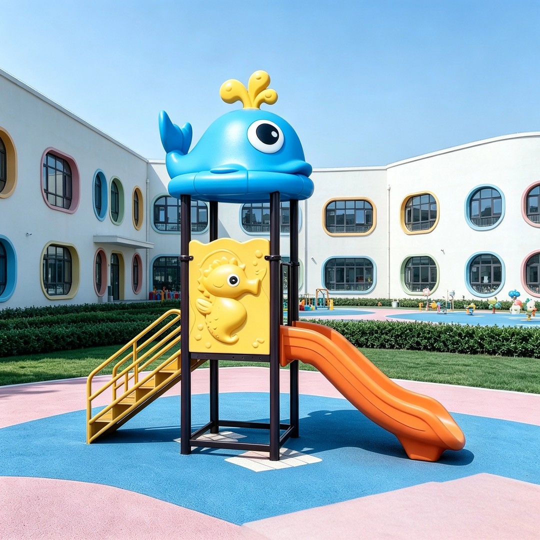 Commercial Outdoor Playground Equipment Set Climbing Frame Slide for Kids Backyard Garden Park Play Areas Kindergarten School